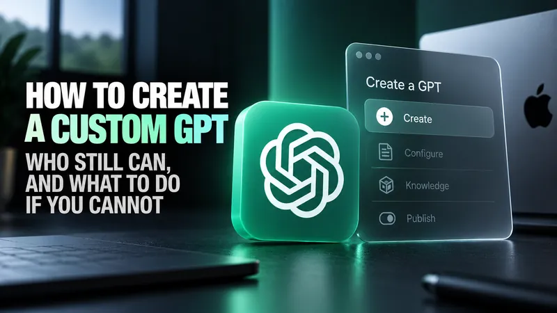 How to Create a Custom GPT: Who Still Can, and What to Do If You Cannot