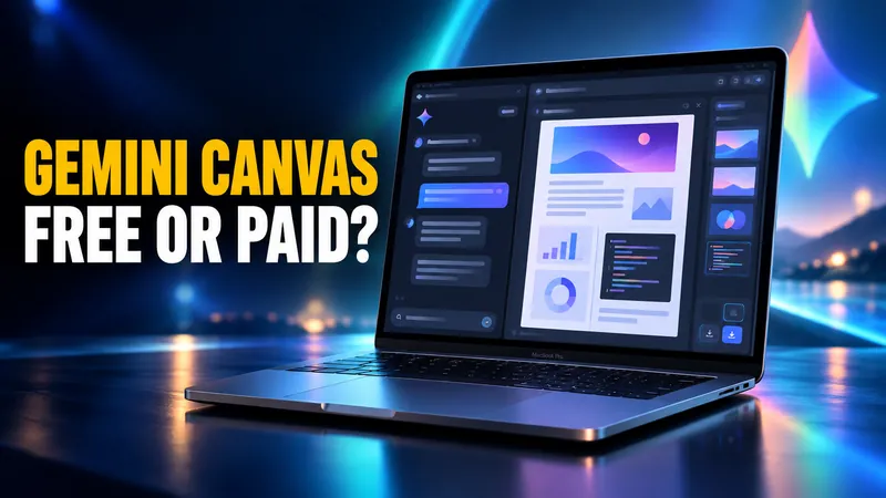 Gemini Canvas: What It Is, What It Makes, and What It Costs