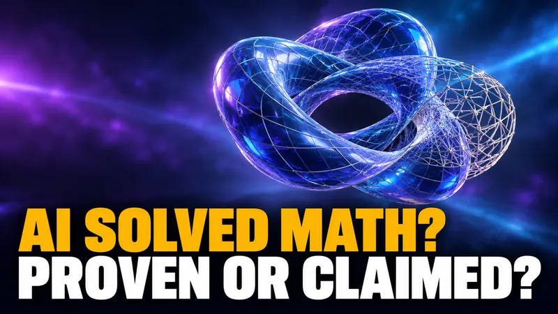 AI Solved Math Problems in 2026: What Is Proven and What Is Only Claimed