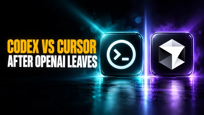 Codex vs Cursor: Which to Use Now That OpenAI Is Leaving Cursor