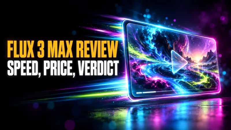 FLUX 3 Video and FLUX 3 Max: Speed, Benchmarks, Price and How to Try It