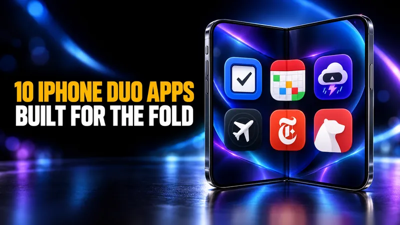 The 10 Best iPhone Duo Apps That Actually Use the Fold