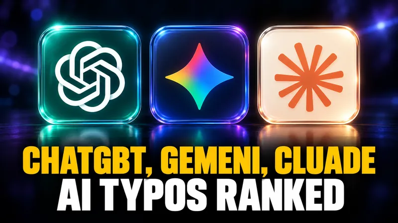 ChatGBT, Gemeni, Cluade: The Most Misspelled AI Names, Ranked by Searches