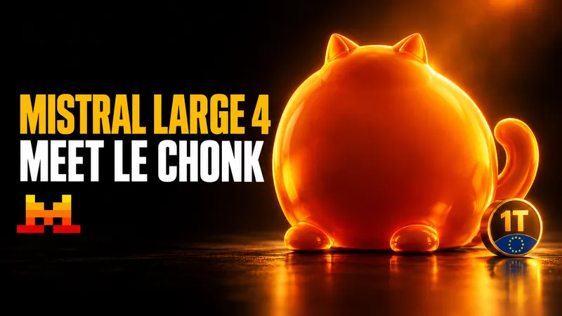 Mistral Large 4 (Le Chonk): Specs, Benchmarks, Price and When the Weights Land